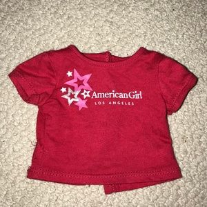 American Girl doll size logo t-shirt